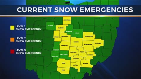 Central ohio snow emergencies - A number of central Ohio counties are under a snow emergency. Get the full list.